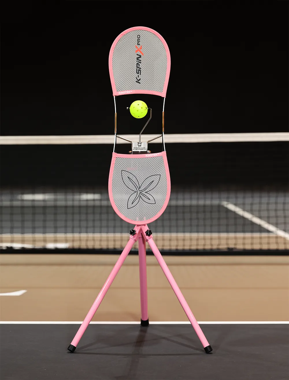 thiết bị tập topspin pickleball màu hồng